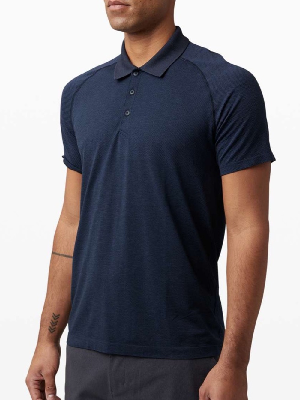 Lululemon Metal Vent Tech Polo 2.0 Mineral Blue / True Navy Size M